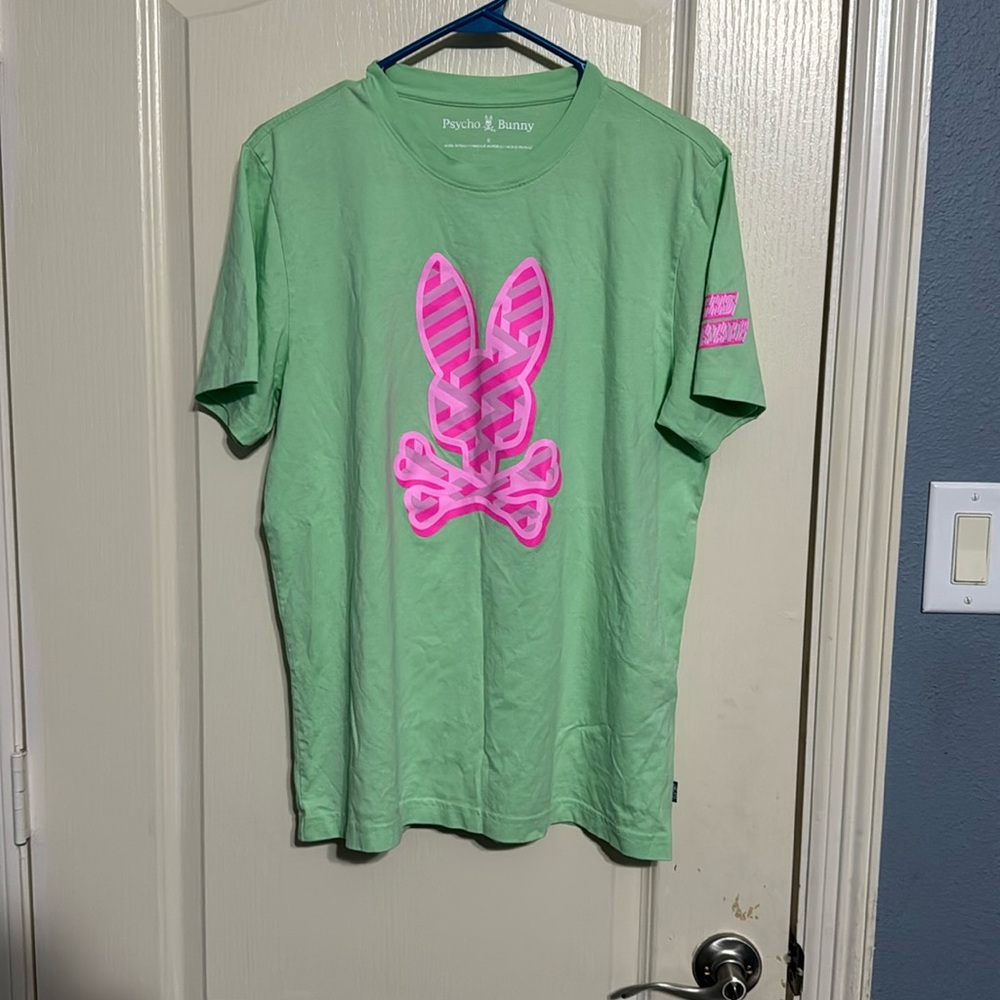 physco bunny t shirt green